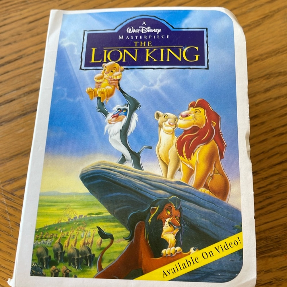 Walt Disney The Lion King Masterpiece Collection 1995 McDonalds Happy Meal